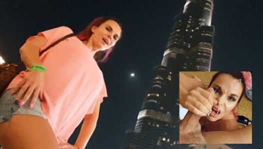 AISCHE PERVERS Fucked in Ramadan in the middle of Dubai HUGE FACIAL