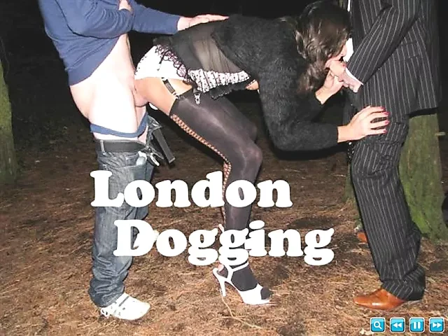 Outdoor amateur dogging tgirl sluts serving multiple cocks 1