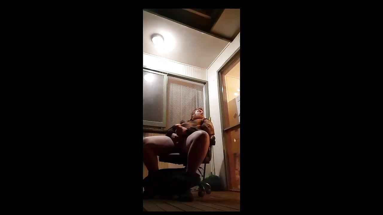 Step Sister Had Setup a Camera Outside and Caught Me, and She Does Catch Me Mid Session.
