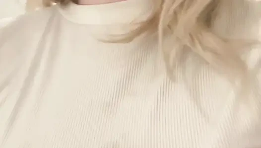 Dildo hitam XXL, air liur dan blowjob vagina