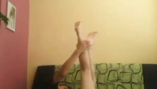 Скачка в домашнем видео