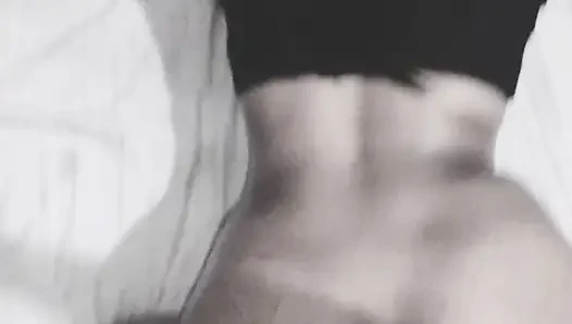 Black and White , Doggy style fucking hot girl