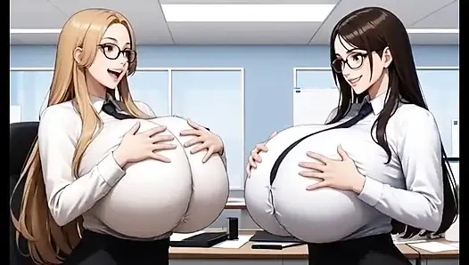 Lesbian kantor, ai animation