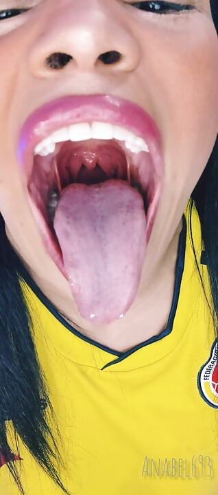 Yawning with My Huge Mouth