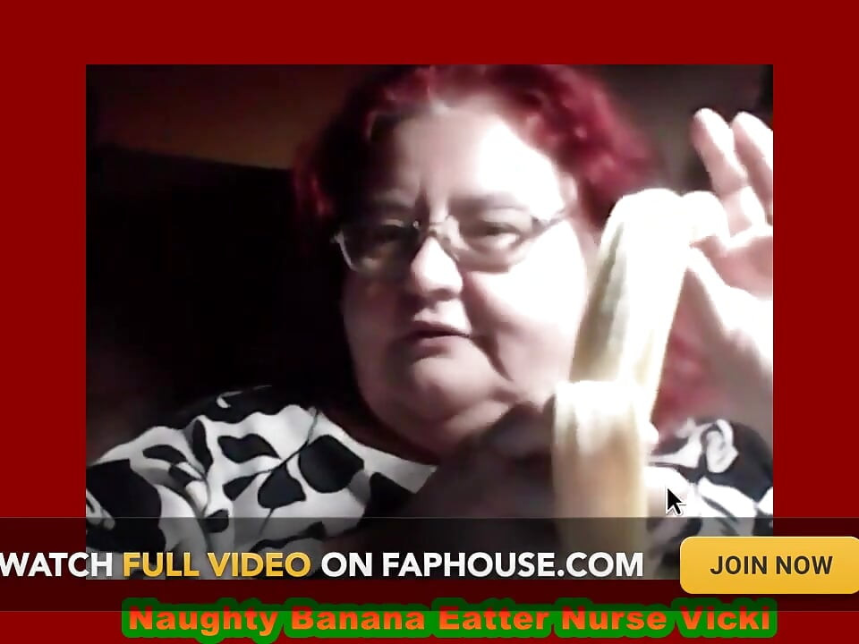 Naughty Banana Eater Nurse Vicki