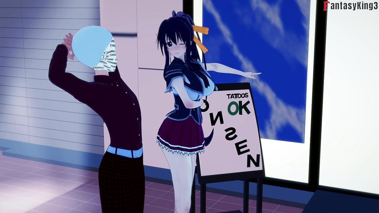 Akeno tiene una sorpresa para mí - dxd ntr madness series