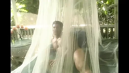 Fucking Hard a Blonde Slut in Sexiest Black Stockings