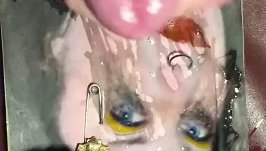 bukkake per la splendida puttana mariangela
