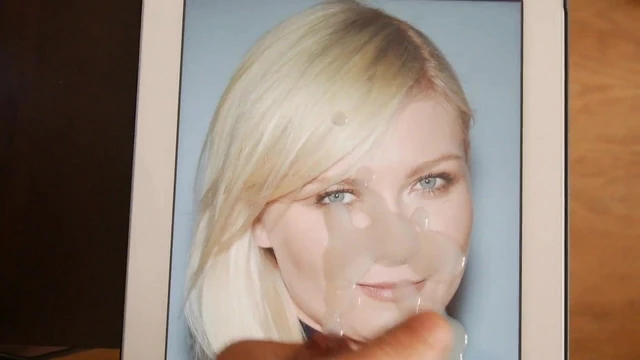 Cum on Kirsten Dunst - september 2014