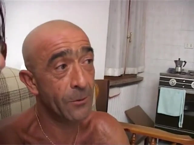 Old pig gets a good blowjob
