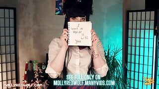 Коми-сан попросил трахнуть ее киску так же, как в ее домашнем порно - Mollyredwolf