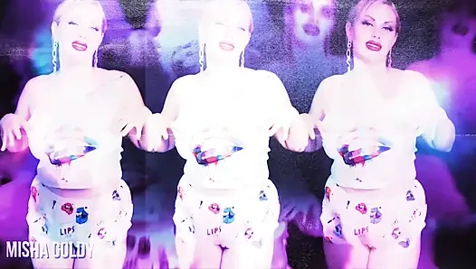 Bodohlah untukku dan nyepong kontol asli pertamamu!