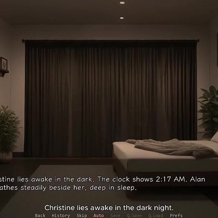 Late Night Temptation: Driven by Secret Desire - Ntr'ed by My Friend - #4 - Ai Porn Game