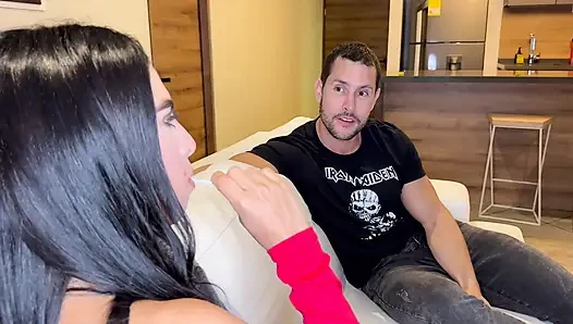 My friend invited me over for a threesome. Alicia Trece - Duncan Saint