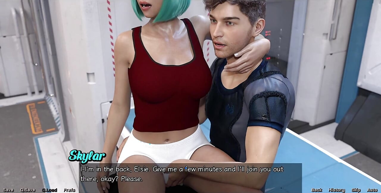 Stranded in Space - brincando e beijando o médico gostoso