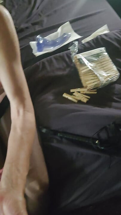 Goode Girl CBT Trying Out New Cloths Pins