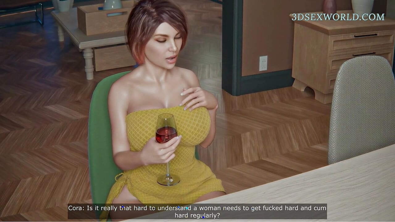Familjetrekant: Oskuld BWC styvson med MILF styvmamma och hennes bästa vän (3D Sexgame) 2026