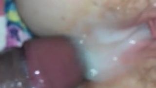 Kolejne ogromne creampie