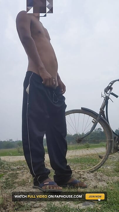 Outdoor Roadside Gay Men Masturbation Sex Video