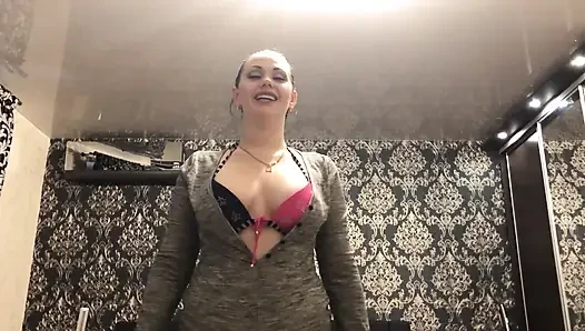 Starkes training und anbetung der muskeln! Motivation & dominanz im sexy körperanzug!