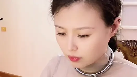 Slave Doll Aaruna Diary 16, visual Deprivation, Handcuffed, Deep Throat, Electric Butt Plug