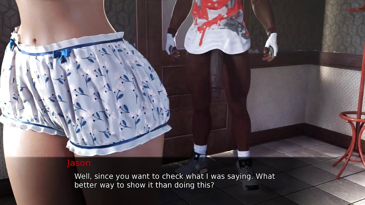 Bu guru seksi toket besar dientot sama kontol besar pria kulit hitam