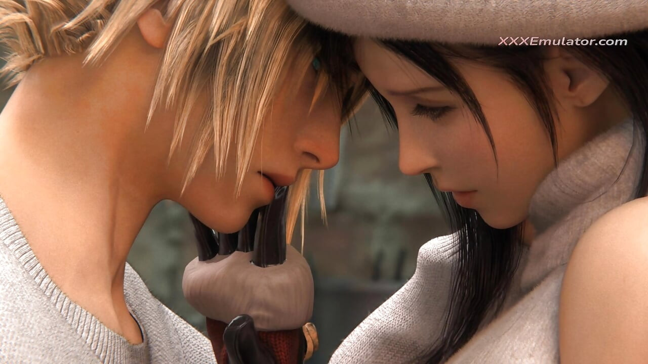 ティファ×クラウド:フェラチオとアソコ舐め(3Dゲームプレイ)HQ
