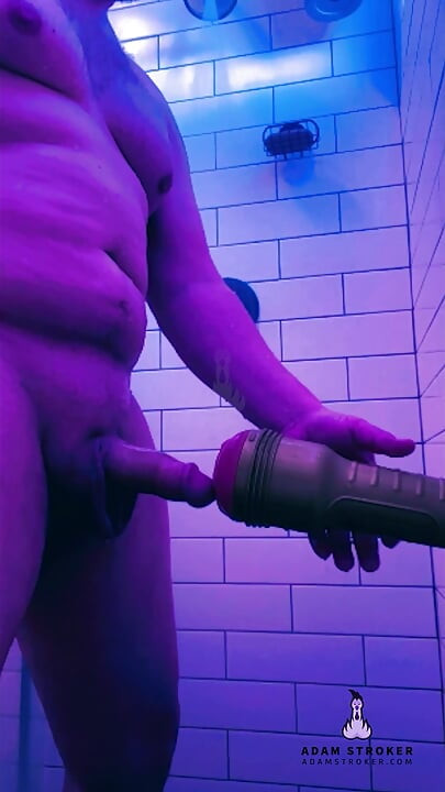 Shower Fleshlight Fuck Session