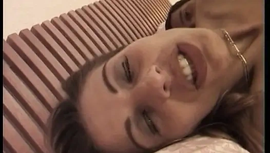 Hot Brunette MILF Double Penetrated by Black Bulls