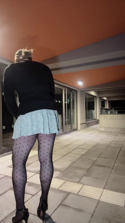 Powerful moment from "Sissy Compilation Outside drinking and pussy fuck in Public"