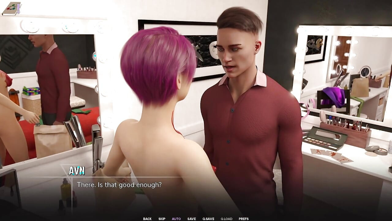 Taboo University - Helping Emo Get Body Painted