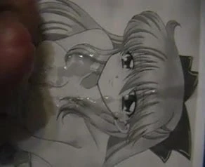 Saya suka pancutan mani di sailor Venus