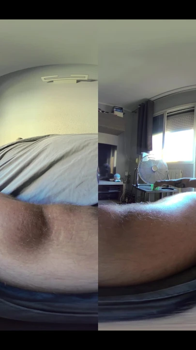 Emotional moment from "VR 8K POV Teaser - Subtitled Dirty Talk Masturbation on the Couch - Full VR on OF, FH and FanCentro"