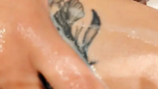 New video from Emma. Naked perfect natural tits Emma in shower.