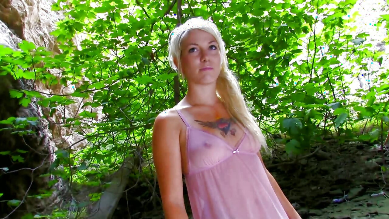 Wild and horny girl who really likes cock gets fucked in pussy and ass