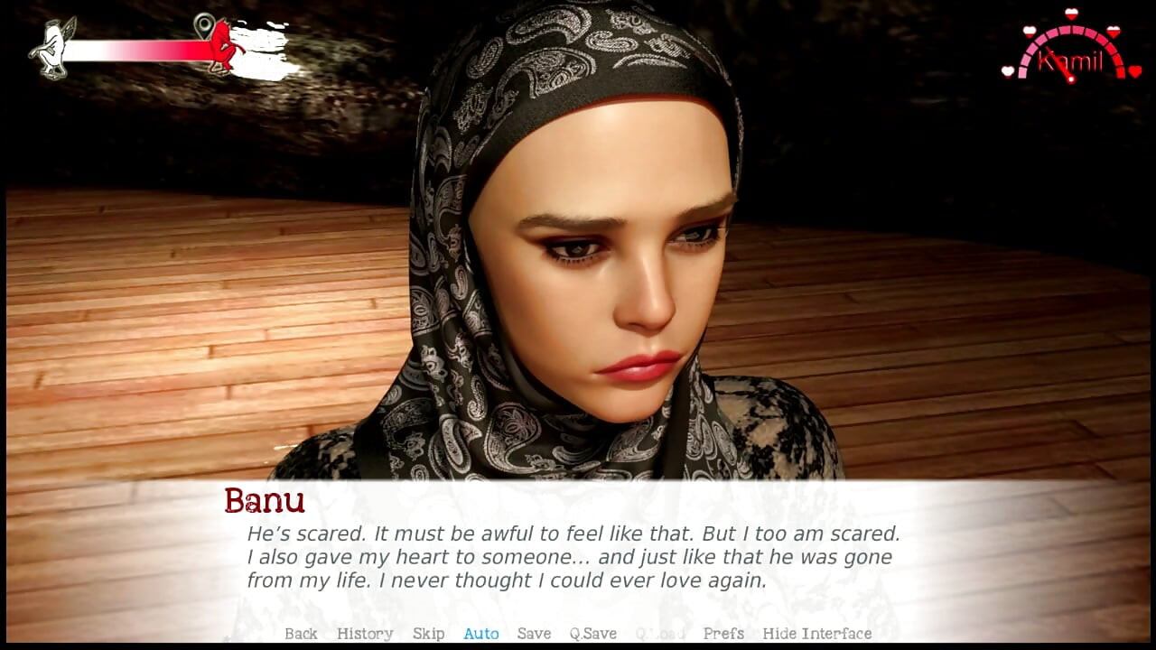 Life in the middle east #8 - Banu dreamed about 2 men and she played with her pussy thinking of all the sex scens she saw.