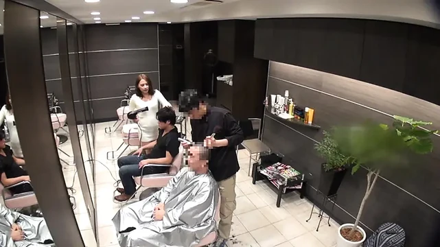 The Hair Salon Where Our Eyes Keep Meeting