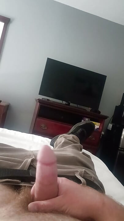 Stroking Cumshot