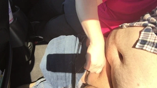 Some car play at the park