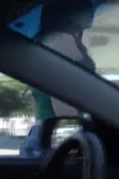 Lovely Teen Blowing a Cock Through Glory Hole