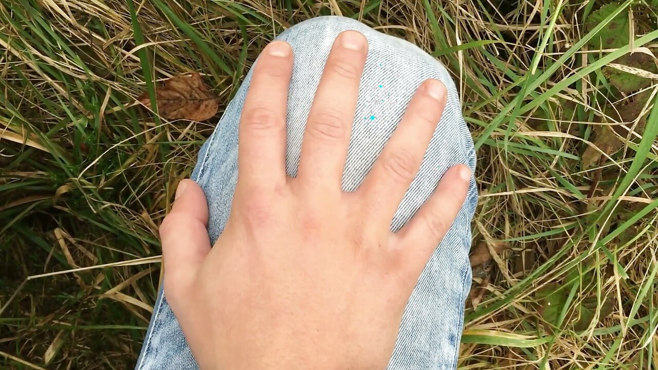 Hands Close up, Palms Close up, Cumshot on Both Hands