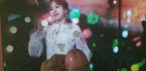 Twice Mina cum (tribute) #13