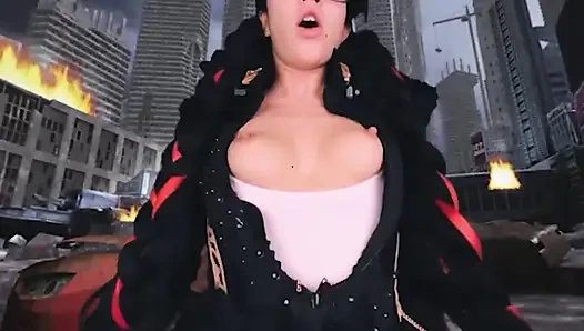 VRCosplayX It is time to be naughty With Alex Coal As Bayonetta Part 1