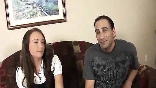 Mature Blonde MILF Sucks Thick Cock and Rides Hard