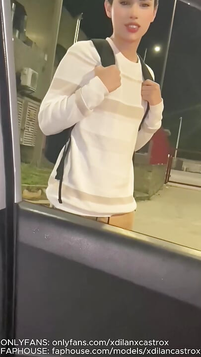CRUISING GAY BITCH SUCKS IT AND LETS ME CUM IN HER MOUTH IN EXCHANGE FOR TAKING IT HOME