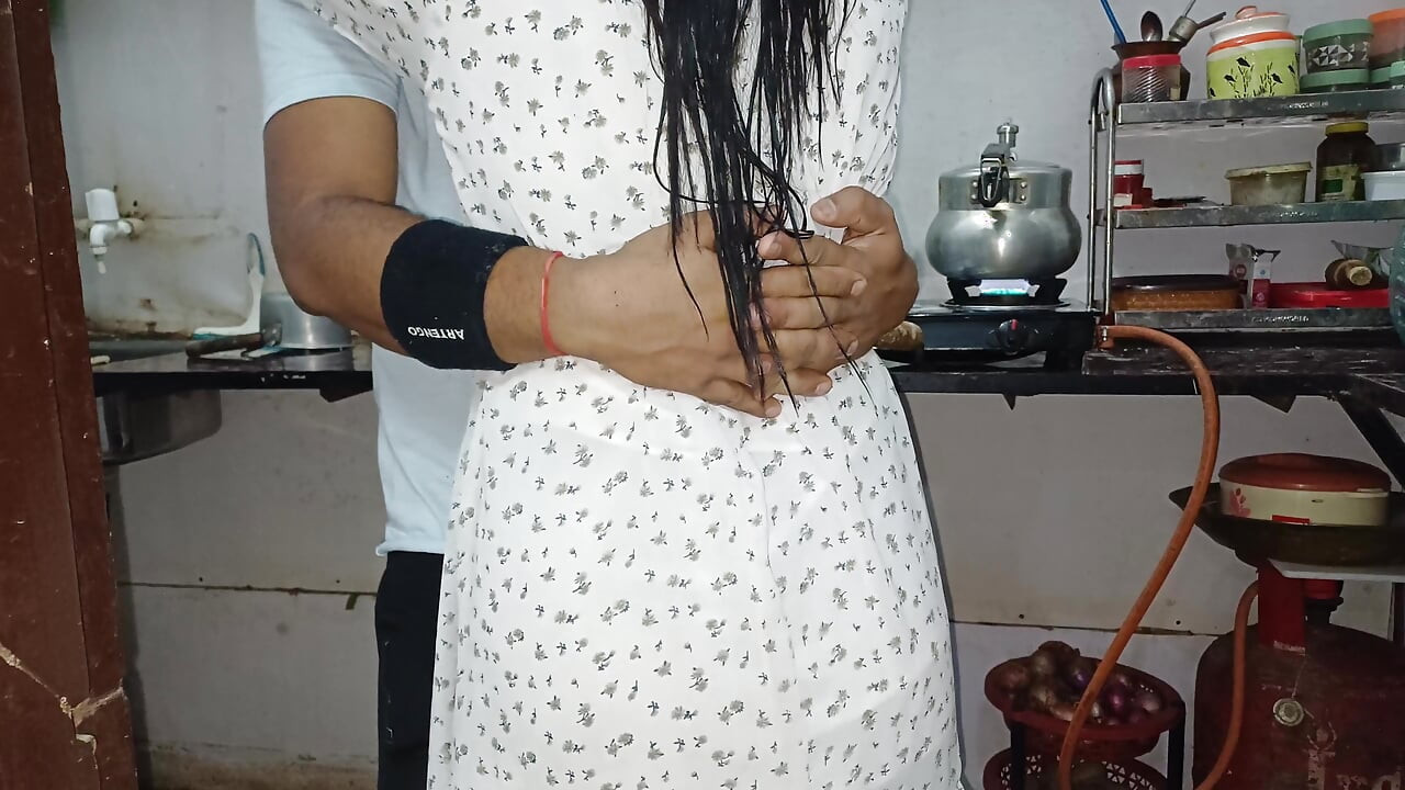 I Fuck My Bhabhi in Kitchen Room When She is Cooking
