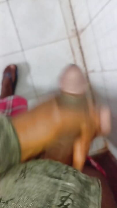 Masturbating inside my bathroom