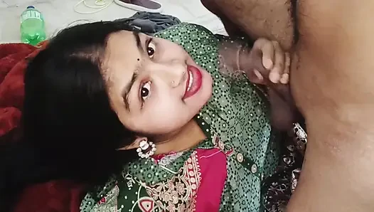 Schöne indische bhabhi hartes im Schlafzimmer mit Devar - Amateur Desi selbstgedrehtes rollenspiel