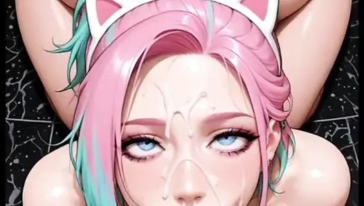 Hentai anime - arkadaşlarımın yarağına oturmayı seviyorum