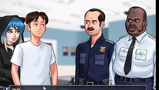 Summertime Saga: I've seen Grace's boobs and Eve's hot body